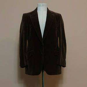 Brown Suede Blazer